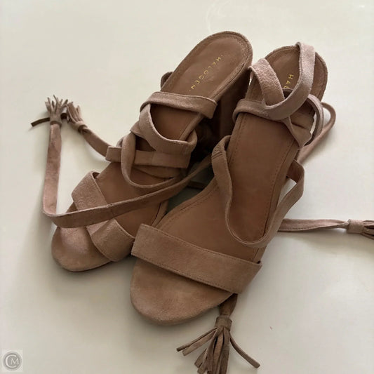 Shoes Heels Block By Halogen In Tan, Size: 8