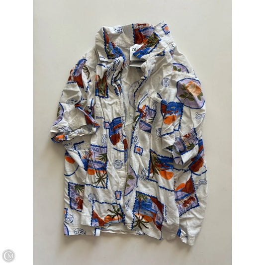 Top Short Sleeve By Paper Heart In Multi-colored, Size: M