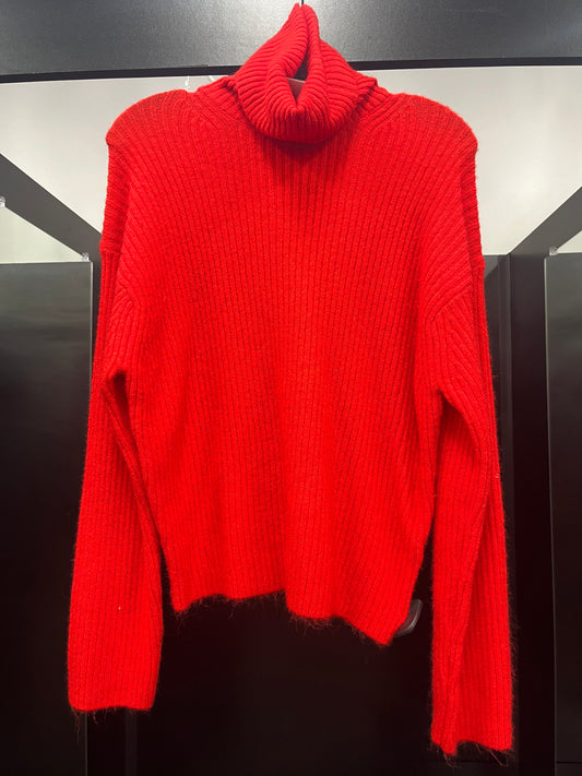 Sweater By H&m In Red, Size: S