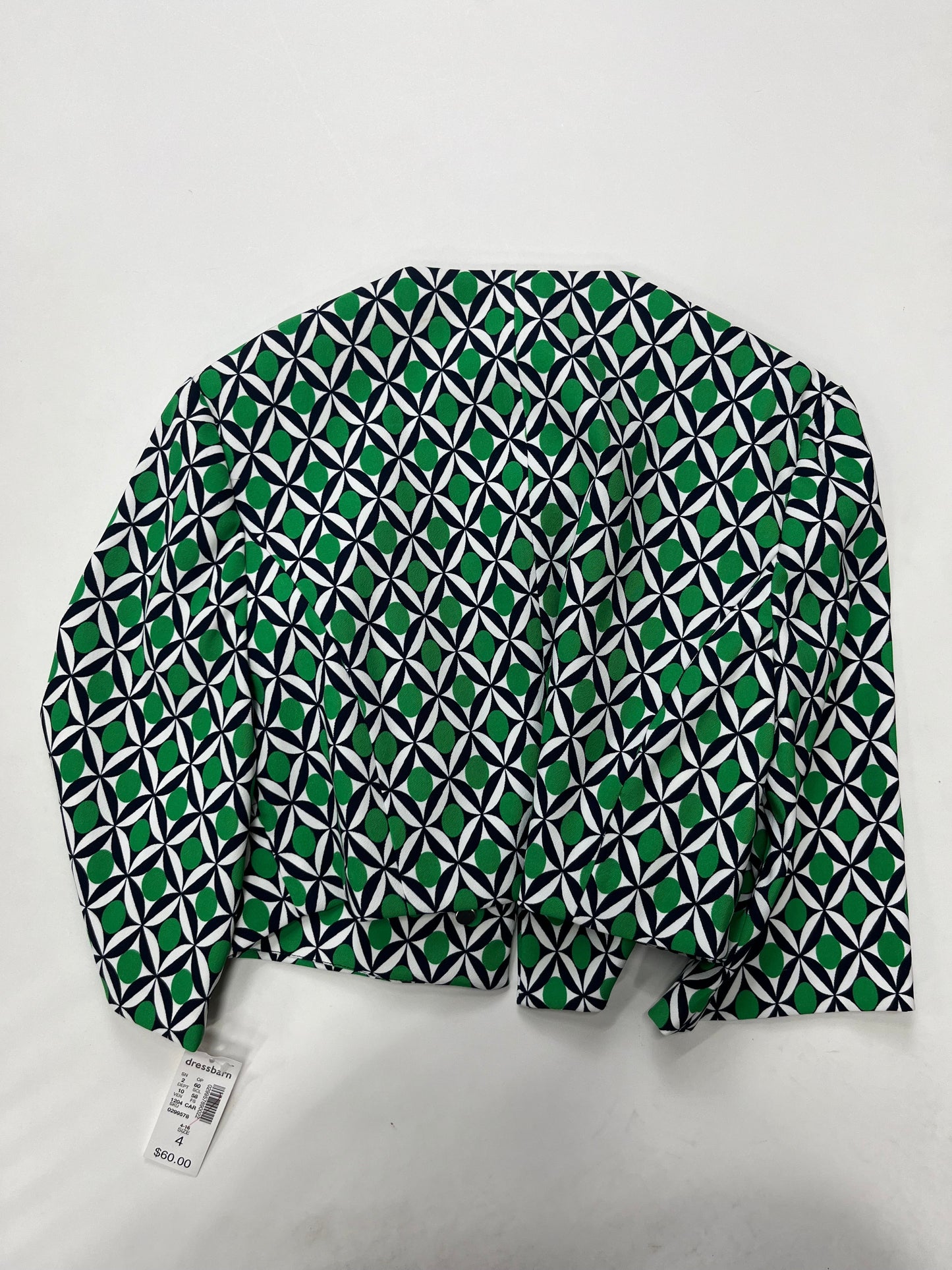 Green Blazer Dressbarn NWT, Size S