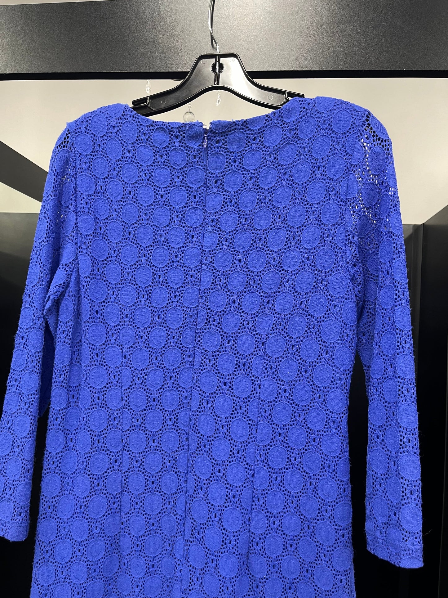 Royal Blue Dress Long Long Sleeve Laundry, Size S