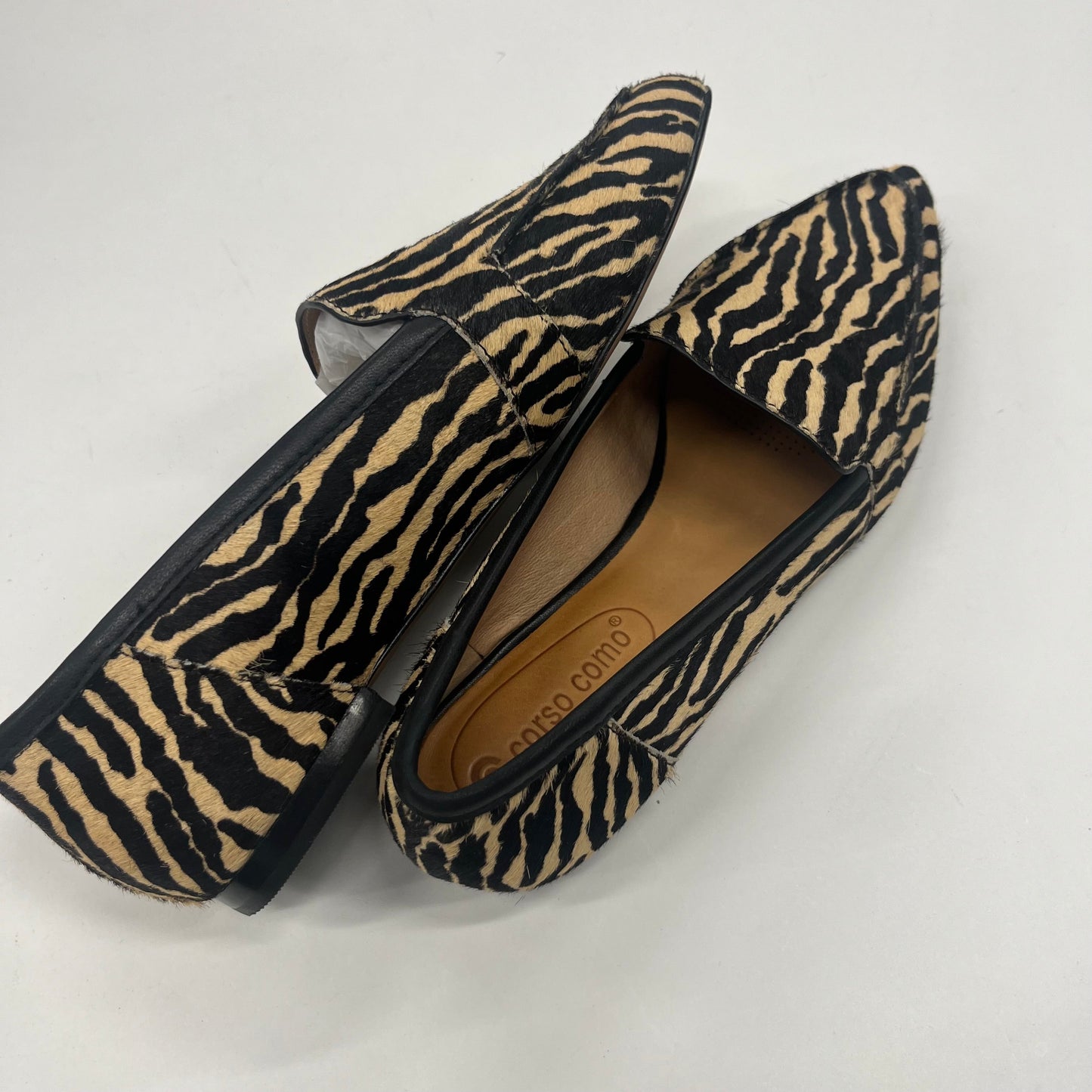 Animal Print Shoes Flats Ballet Corso Cosmo, Size 6.5