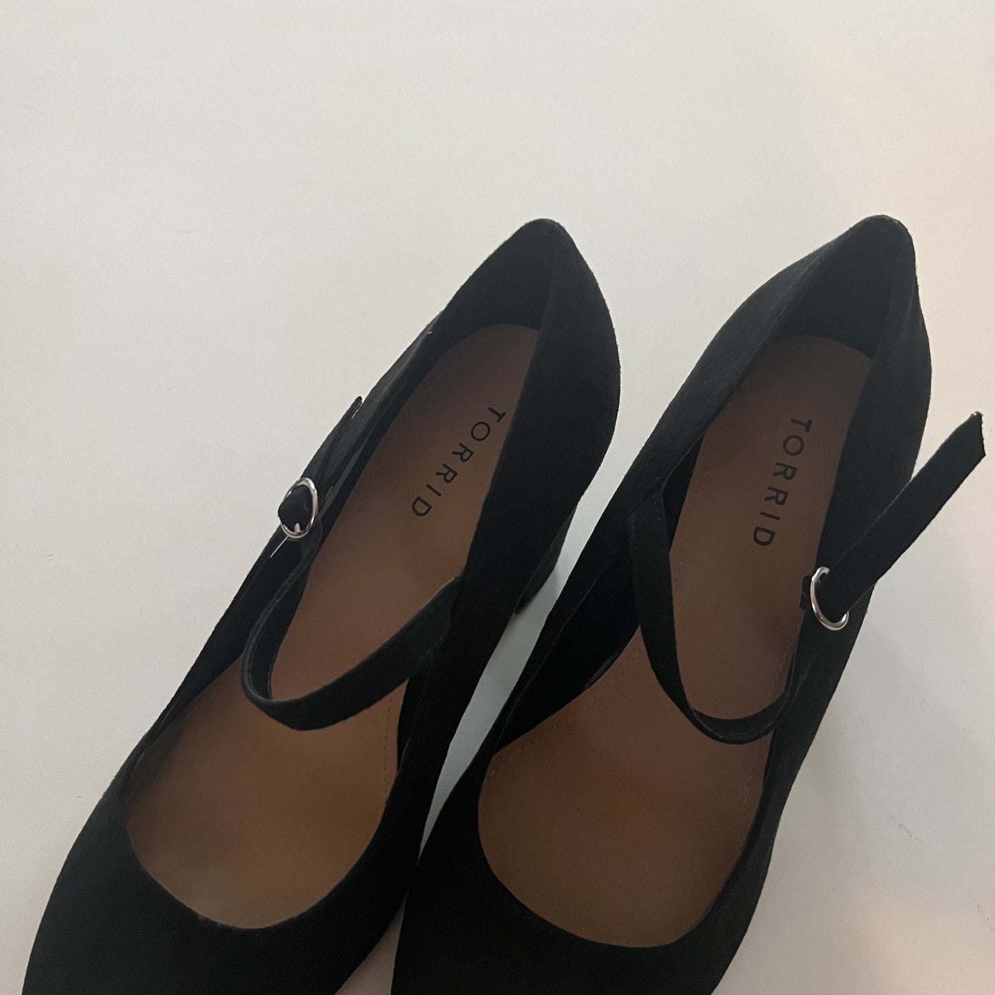 Black Shoes Heels Block Torrid, Size 9