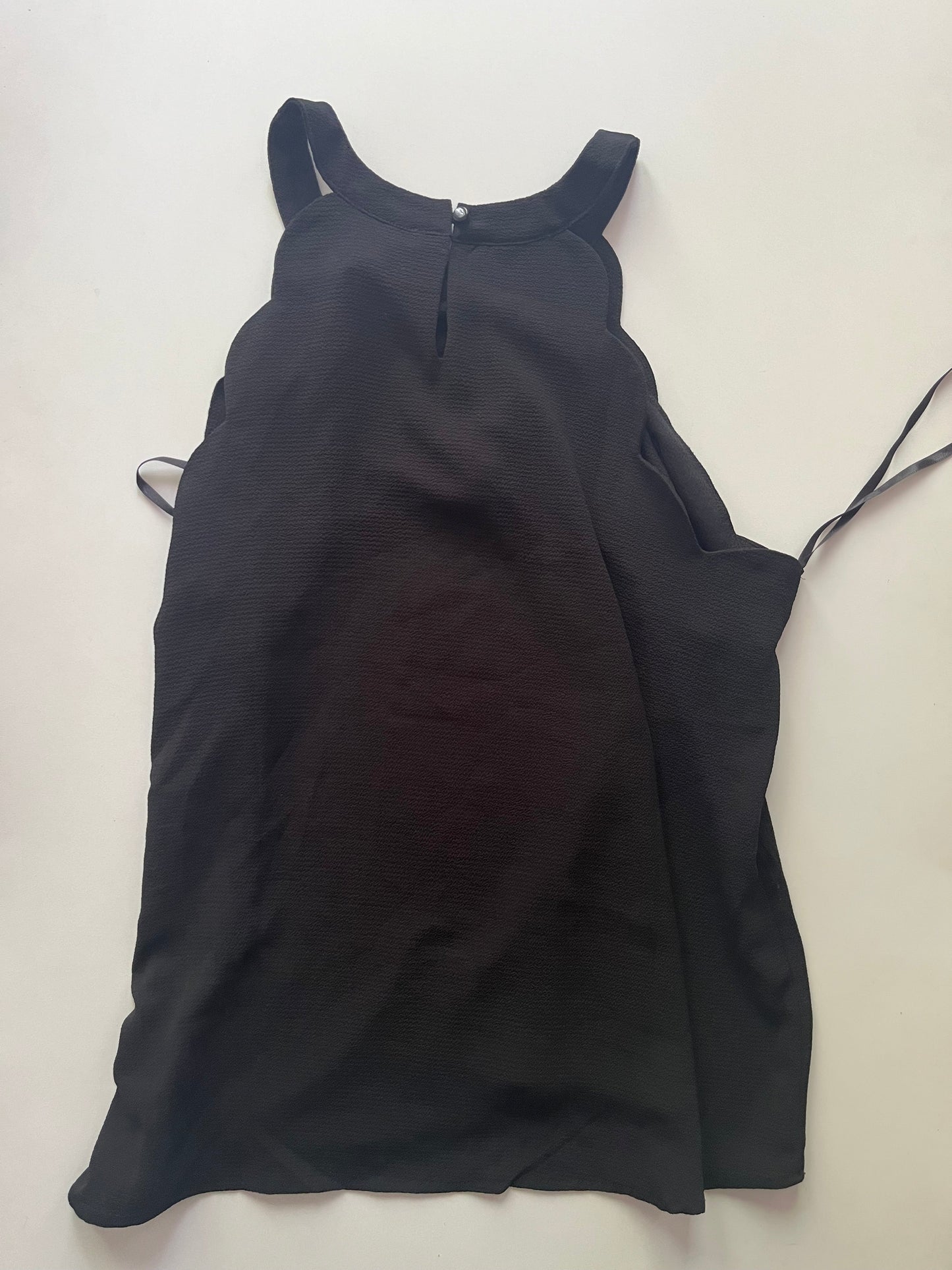 Blouse Sleeveless By Monteau In Black, Size: Xl