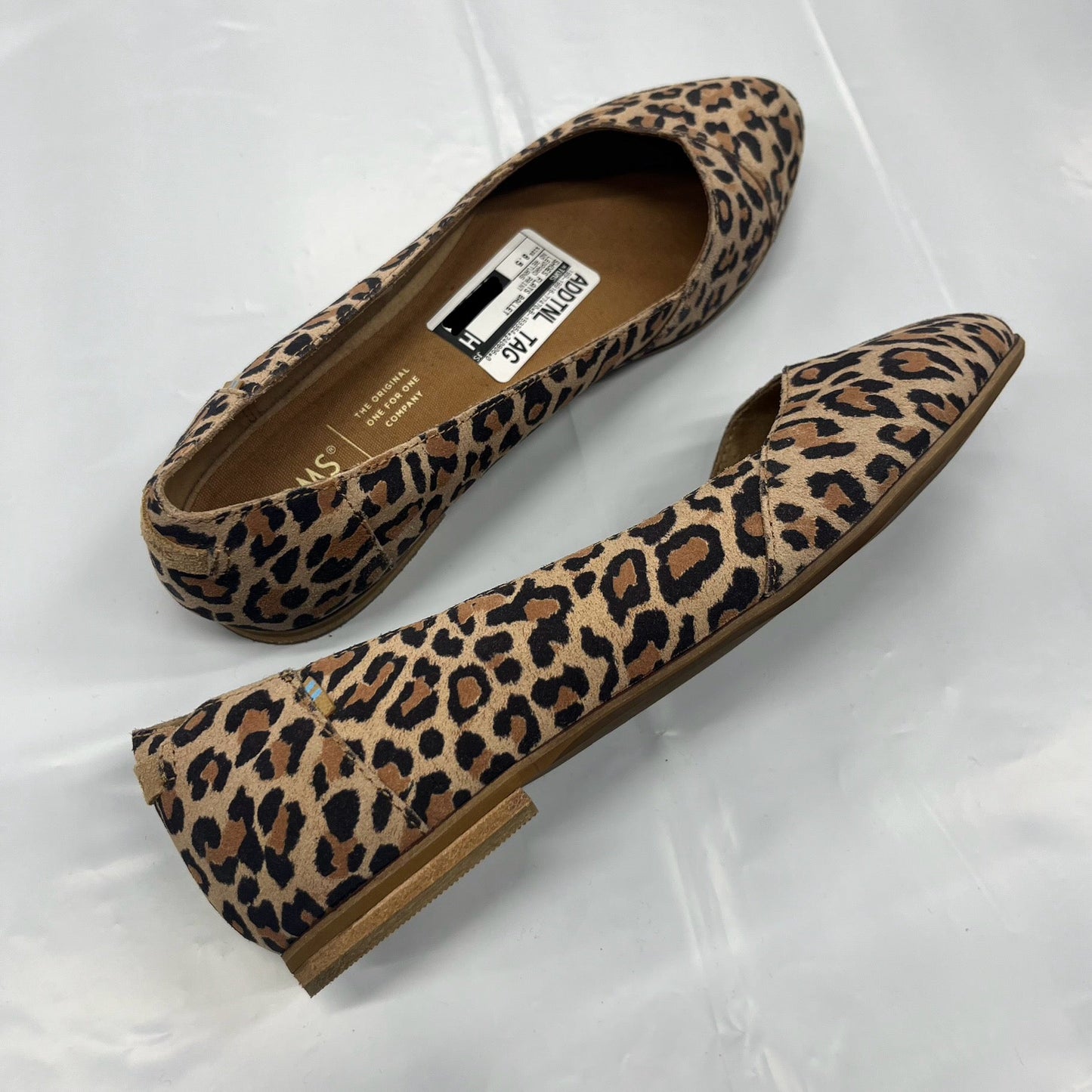 Shoes Flats Ballet By Toms In Leopard Print, Size: 8.5