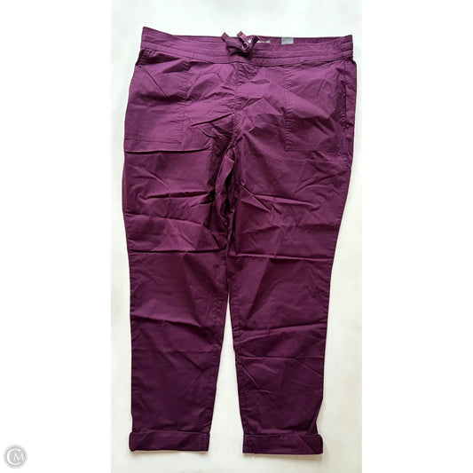Pants Cargo & Utility By Torrid In Maroon, Size: 2x