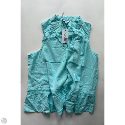 Blouse Sleeveless By Crown And Ivy In Blue, Size: 2x