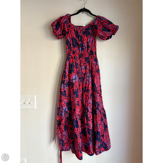 Dress Designer By Lilly Pulitzer In Red, Size: Xs