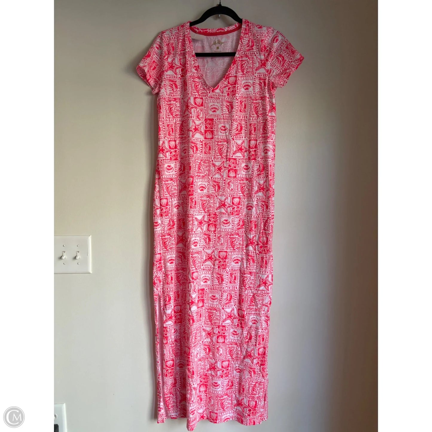 Dress Designer By Lilly Pulitzer In Red, Size: S