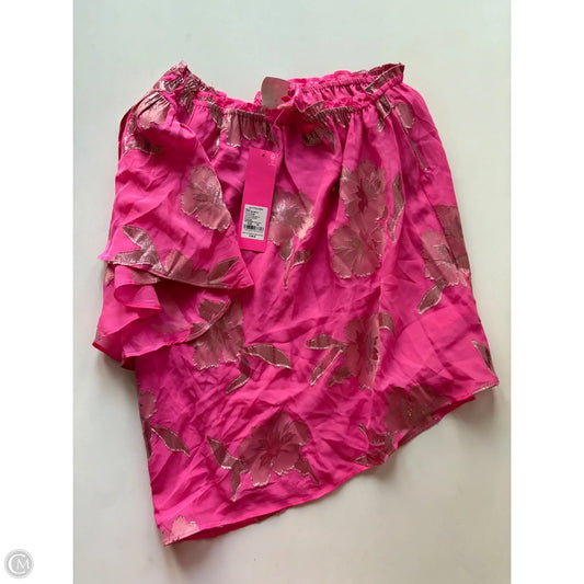 Top Long Sleeve Designer By Lilly Pulitzer In Pink, Size: Xs