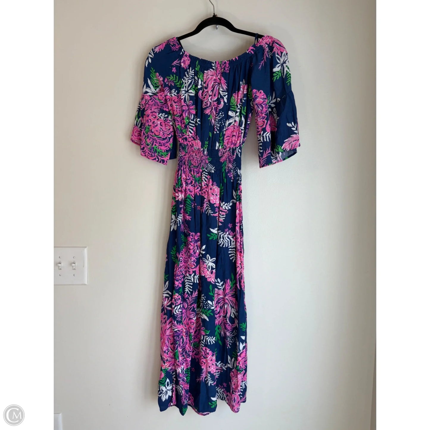 Dress Designer By Lilly Pulitzer In Floral Print, Size: Xs
