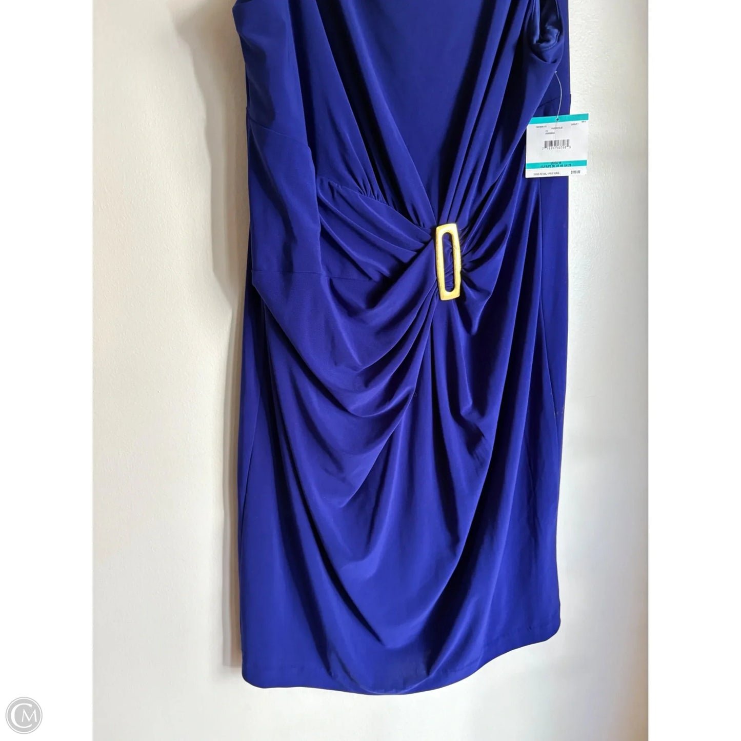 Dress Casual Midi By Anne Klein In Blue, Size: 16