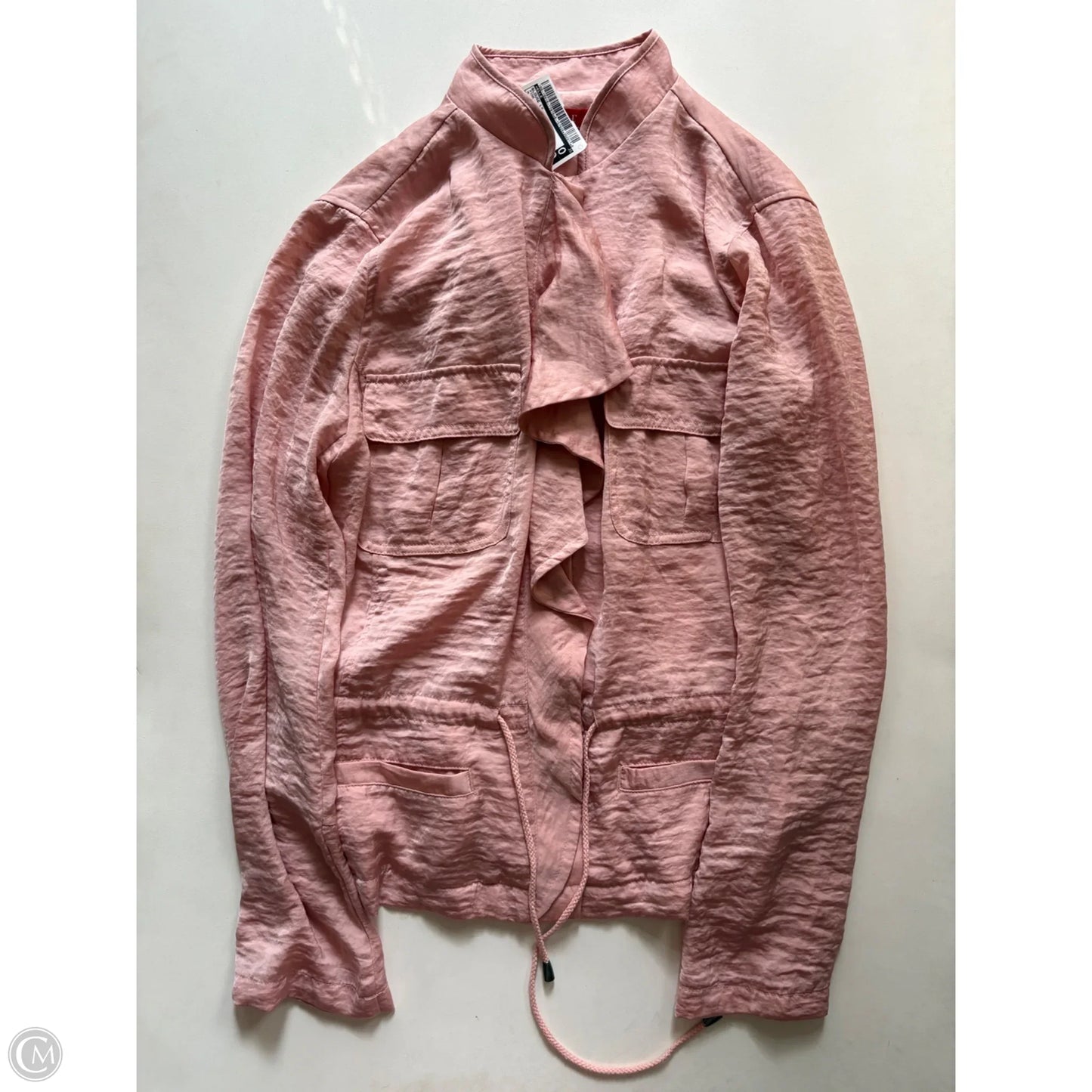 Blouse Long Sleeve By Elle In Pink, Size: M