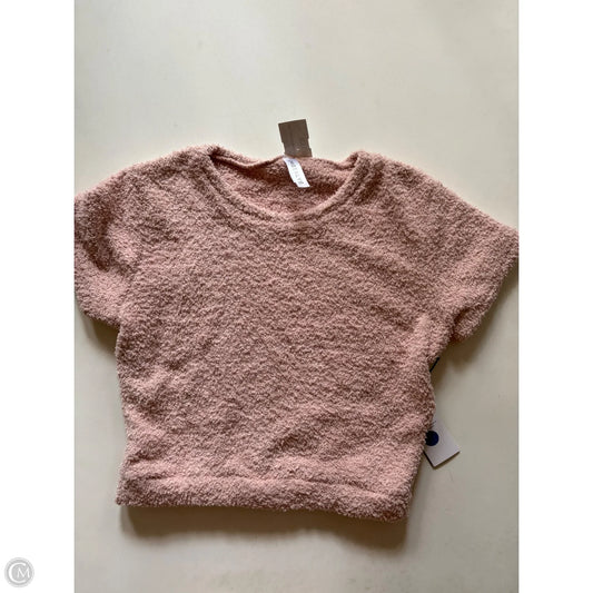 Blouse Short Sleeve By kimberly In Pink, Size: Xl