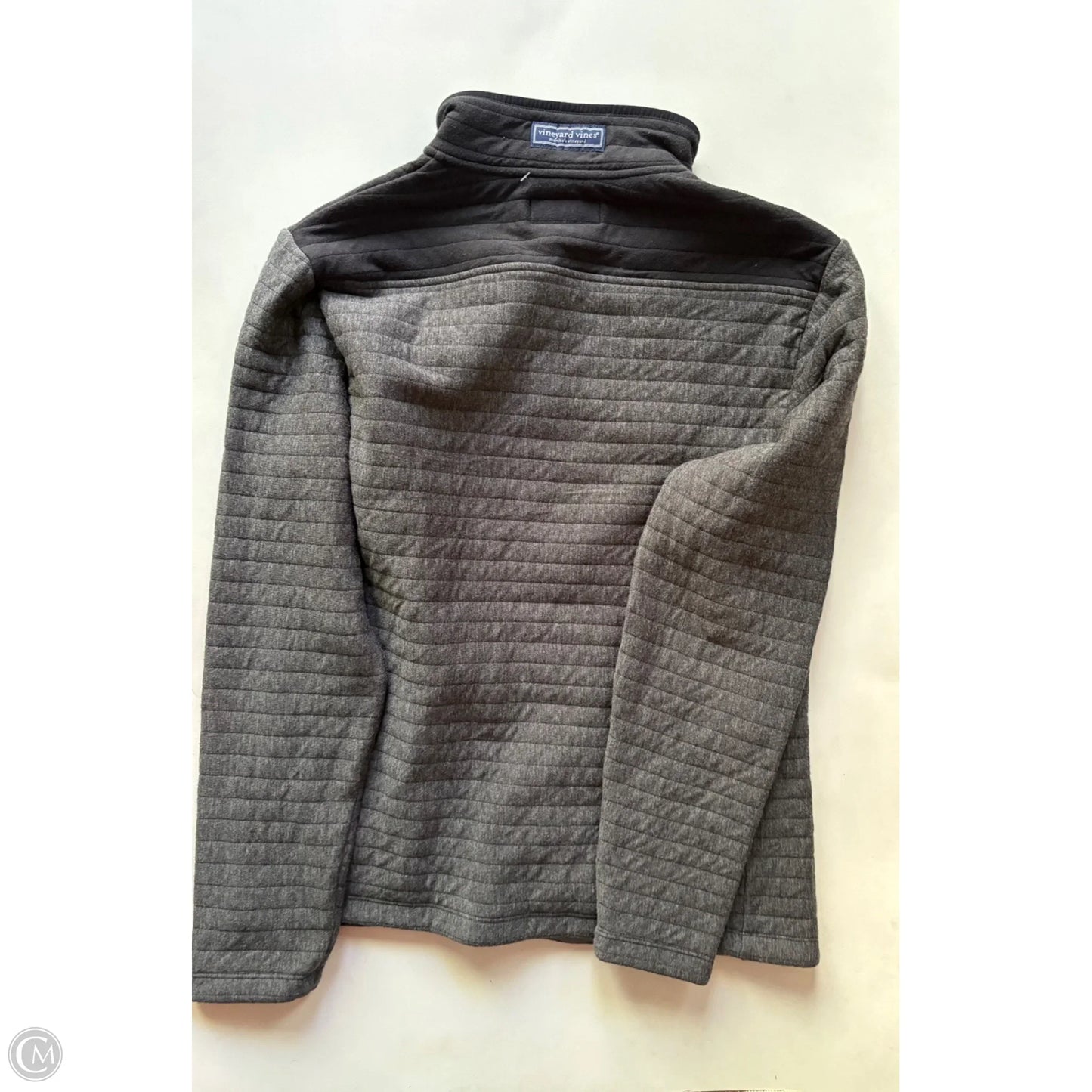 Athletic Jacket By Vineyard Vines In Grey, Size: S