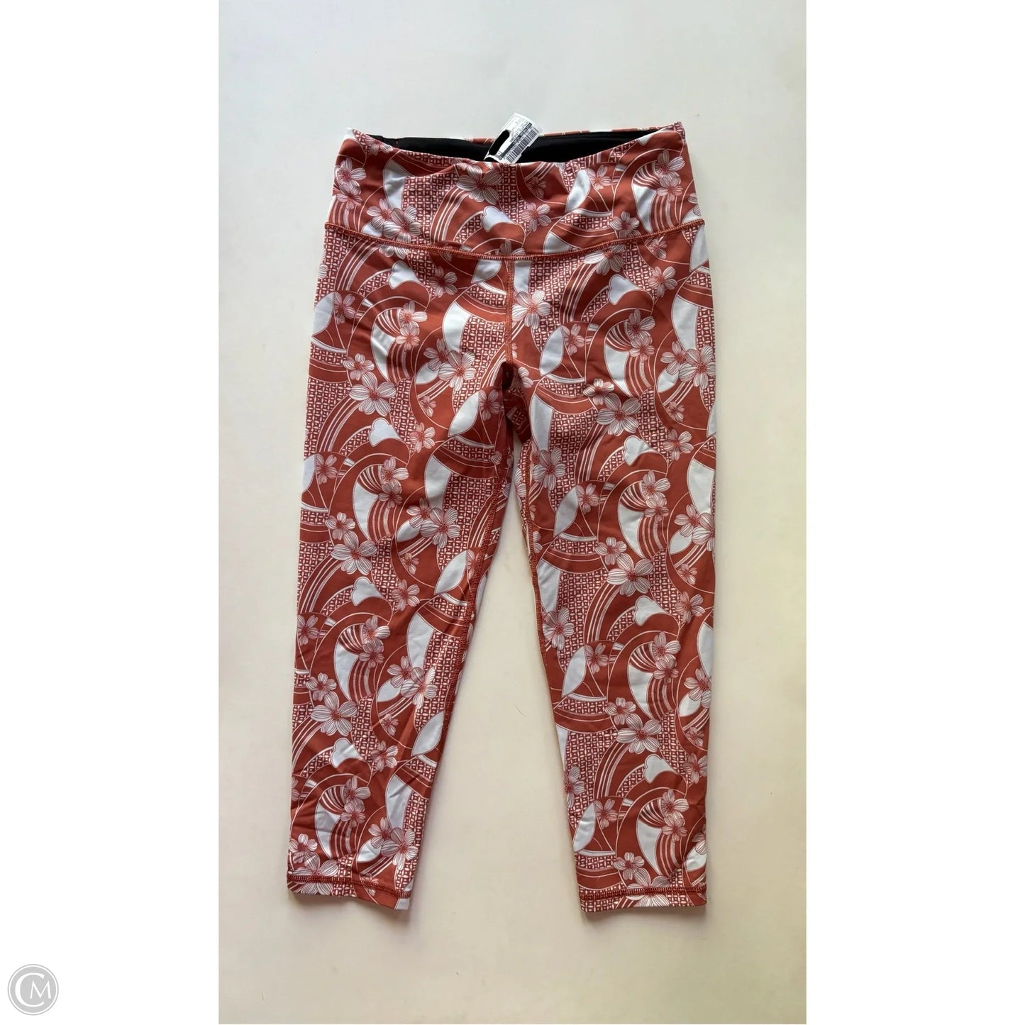 Athletic Leggings By Victorias Secret In Floral Print, Size: M