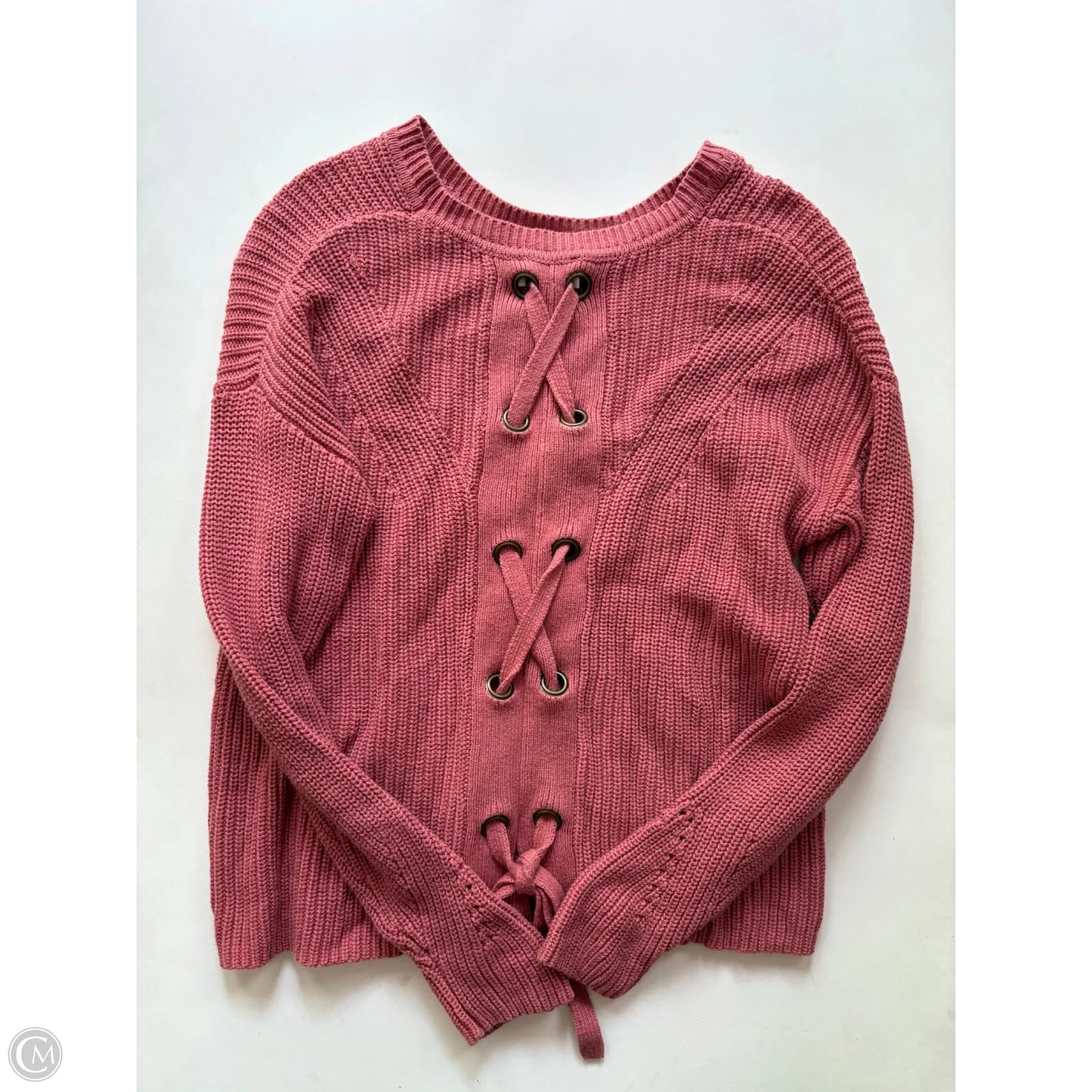 Sweater By Lucky Brand In Pink, Size: S