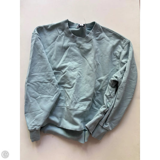 Athletic Sweatshirt Collar By Joy Lab In Blue, Size: S