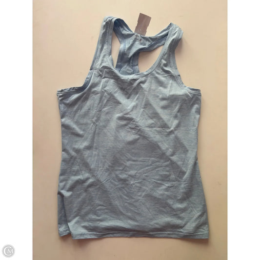 Athletic Tank Top By Jockey In Blue, Size: M