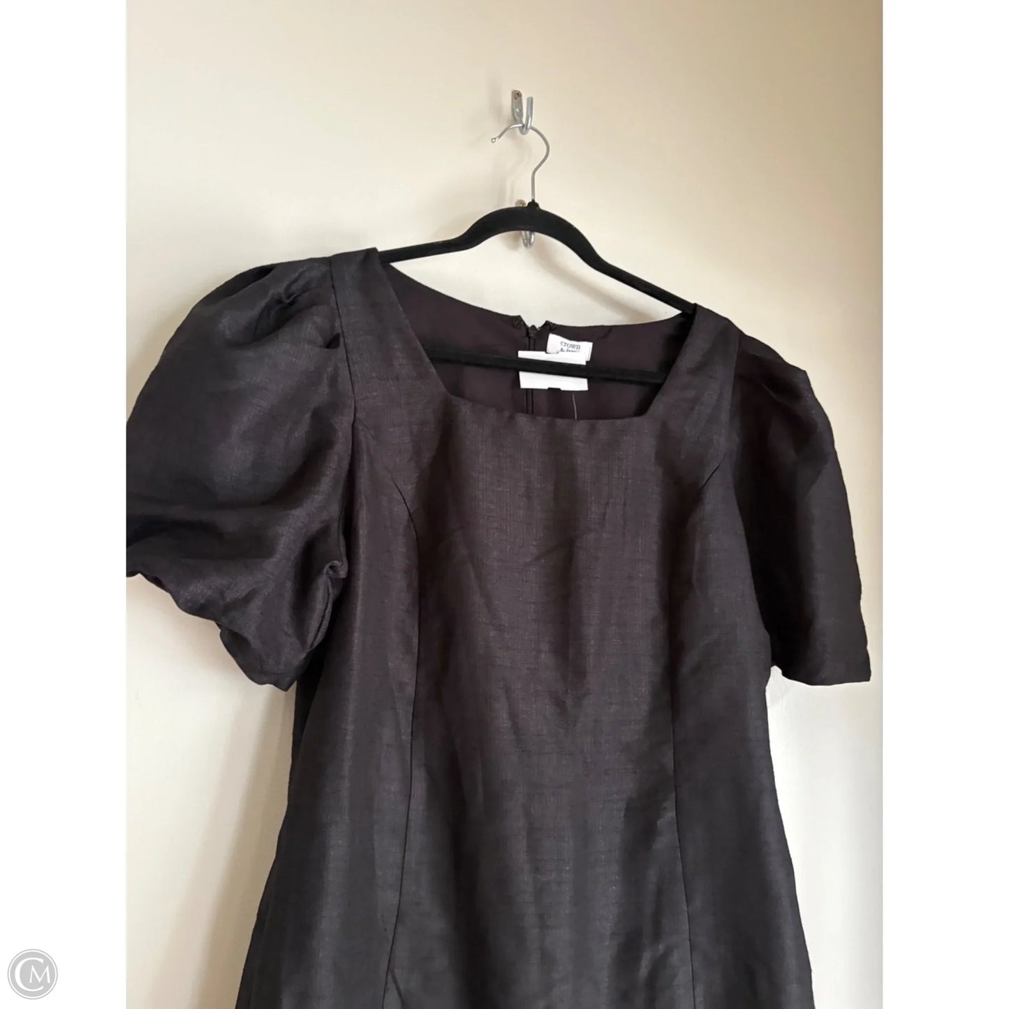 Dress Casual Midi By Crown And Ivy In Black, Size: 14