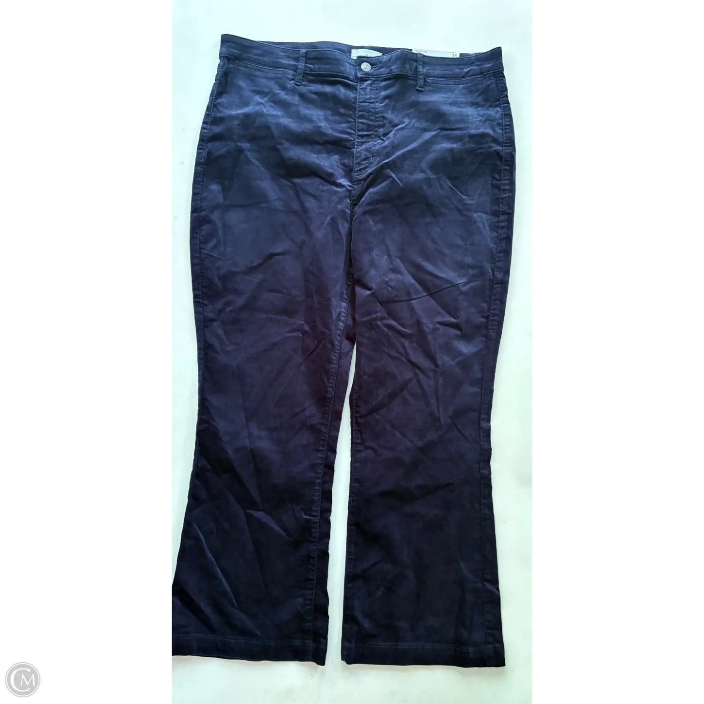 Jeans Skinny By Loft In Blue, Size: 18