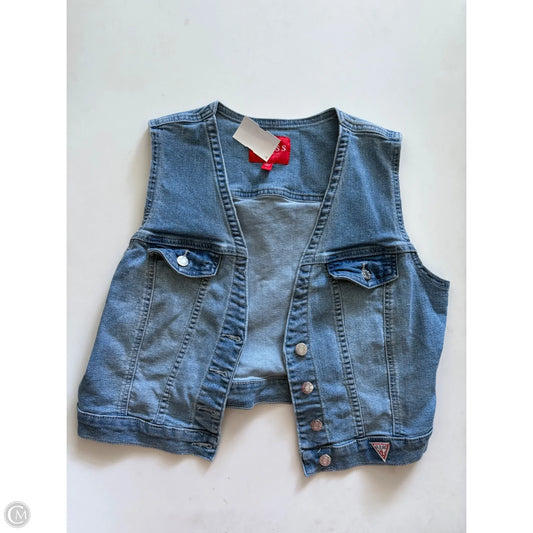 Vest Other By Guess In Blue, Size: L