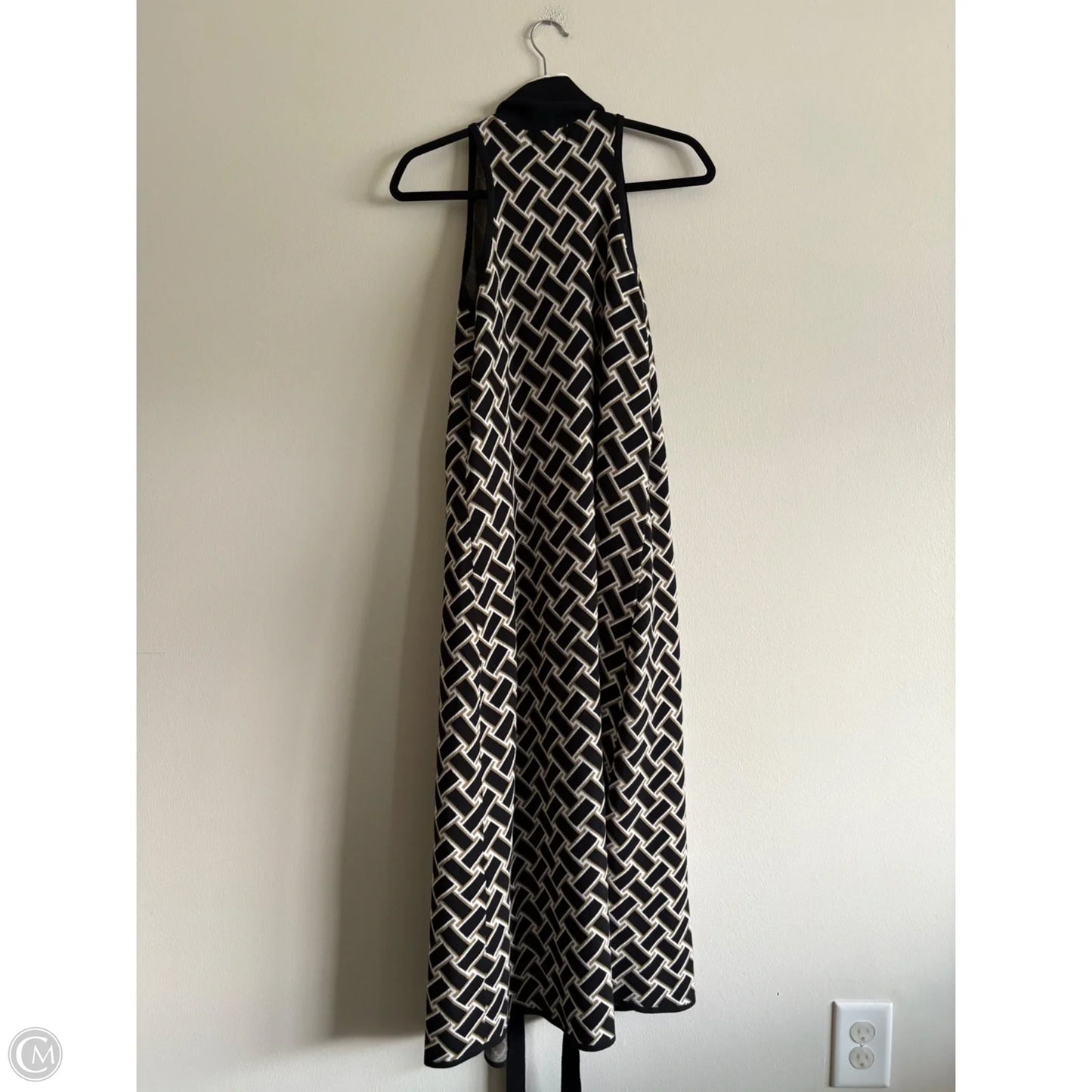 Dress Designer By Diane Von Furstenberg In Black, Size: L