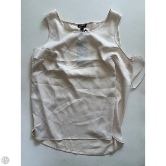 Blouse Sleeveless By Limited In Cream, Size: L