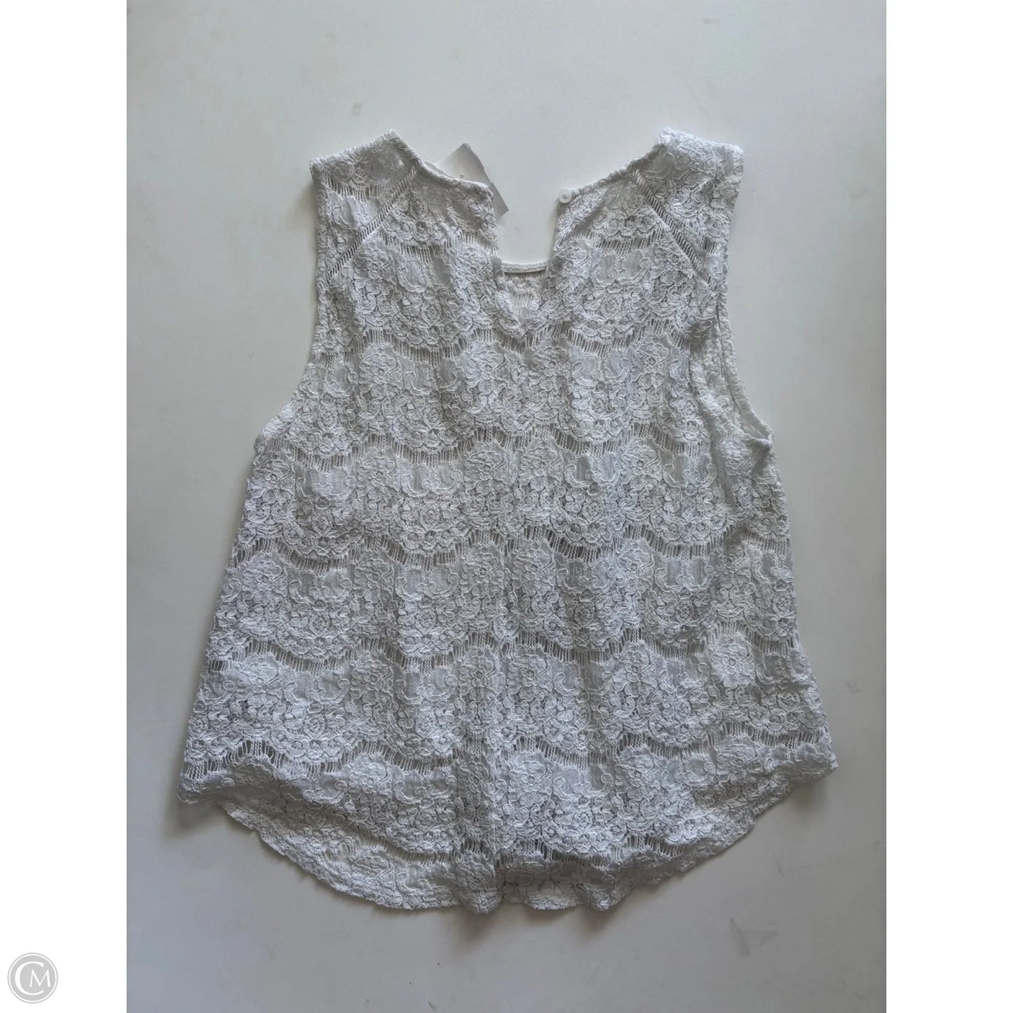 Blouse Sleeveless By sophie rue In White, Size: M