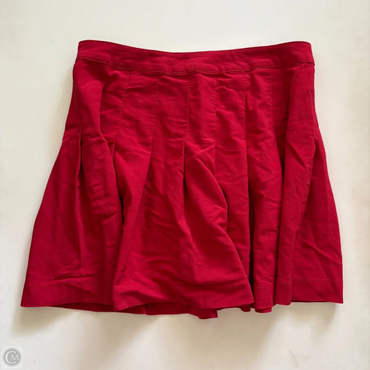 Skirt Mini & Short By experice In Red, Size: L