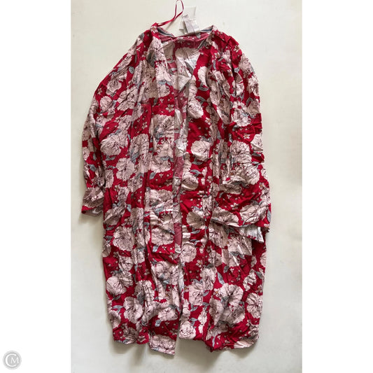 Cardigan By Knox Rose In Floral Print, Size: M