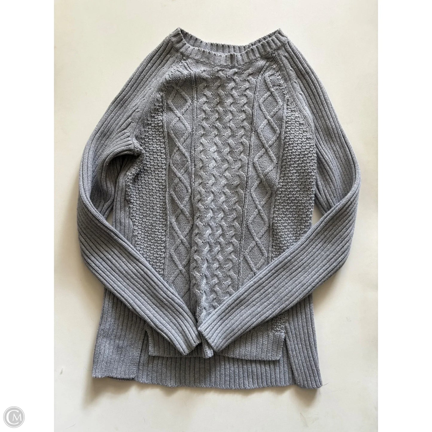 Sweater By Michael By Michael Kors In Grey, Size: S