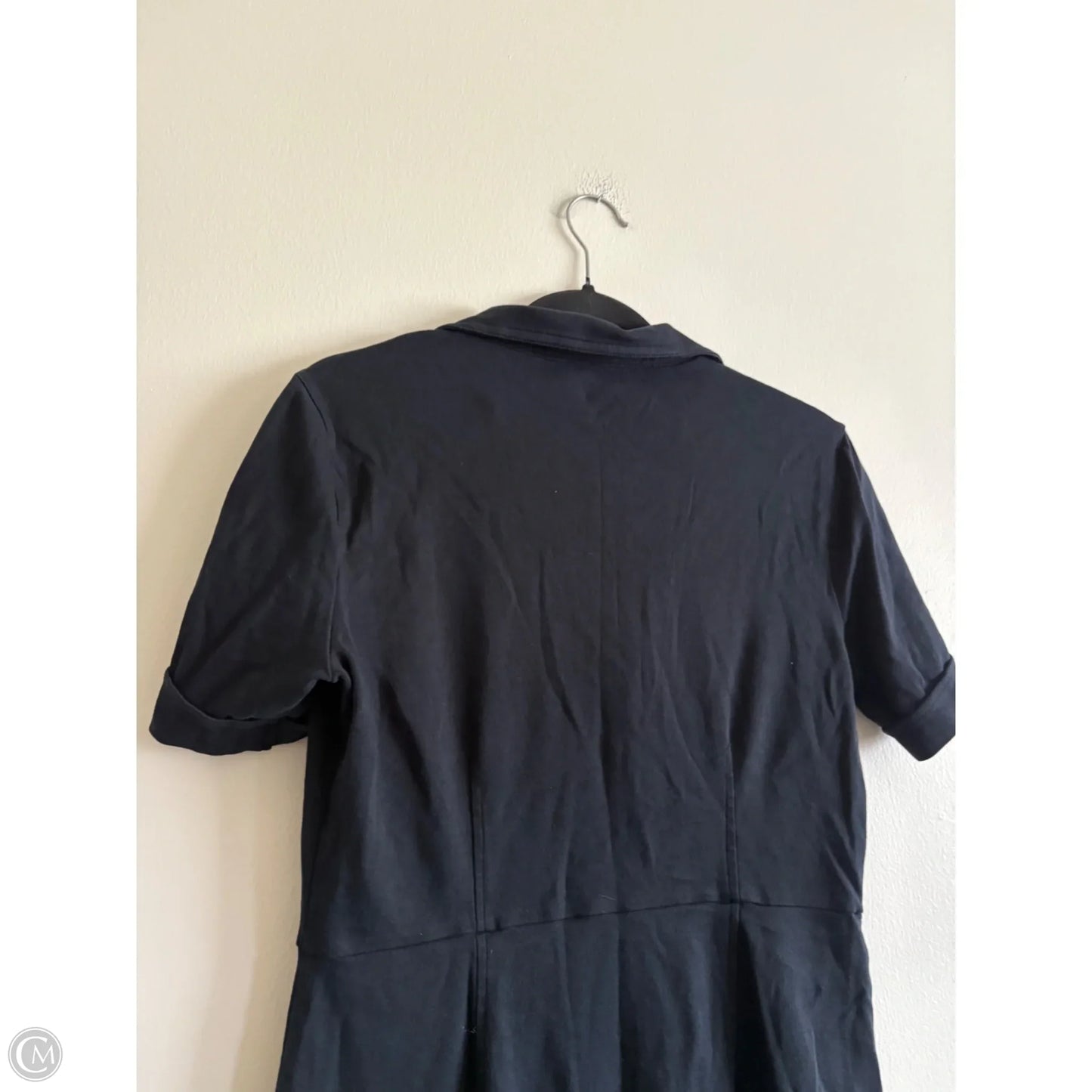 Dress Casual Midi By New York And Co In Blue, Size: M