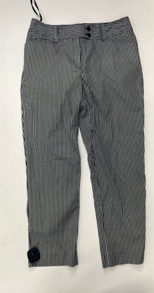 Striped Pants Ankle Jones New York, Size 8