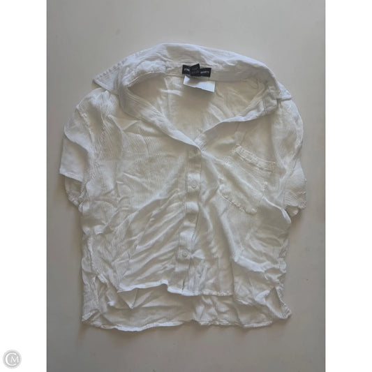 Top Short Sleeve By Streetwear Society In White, Size: L
