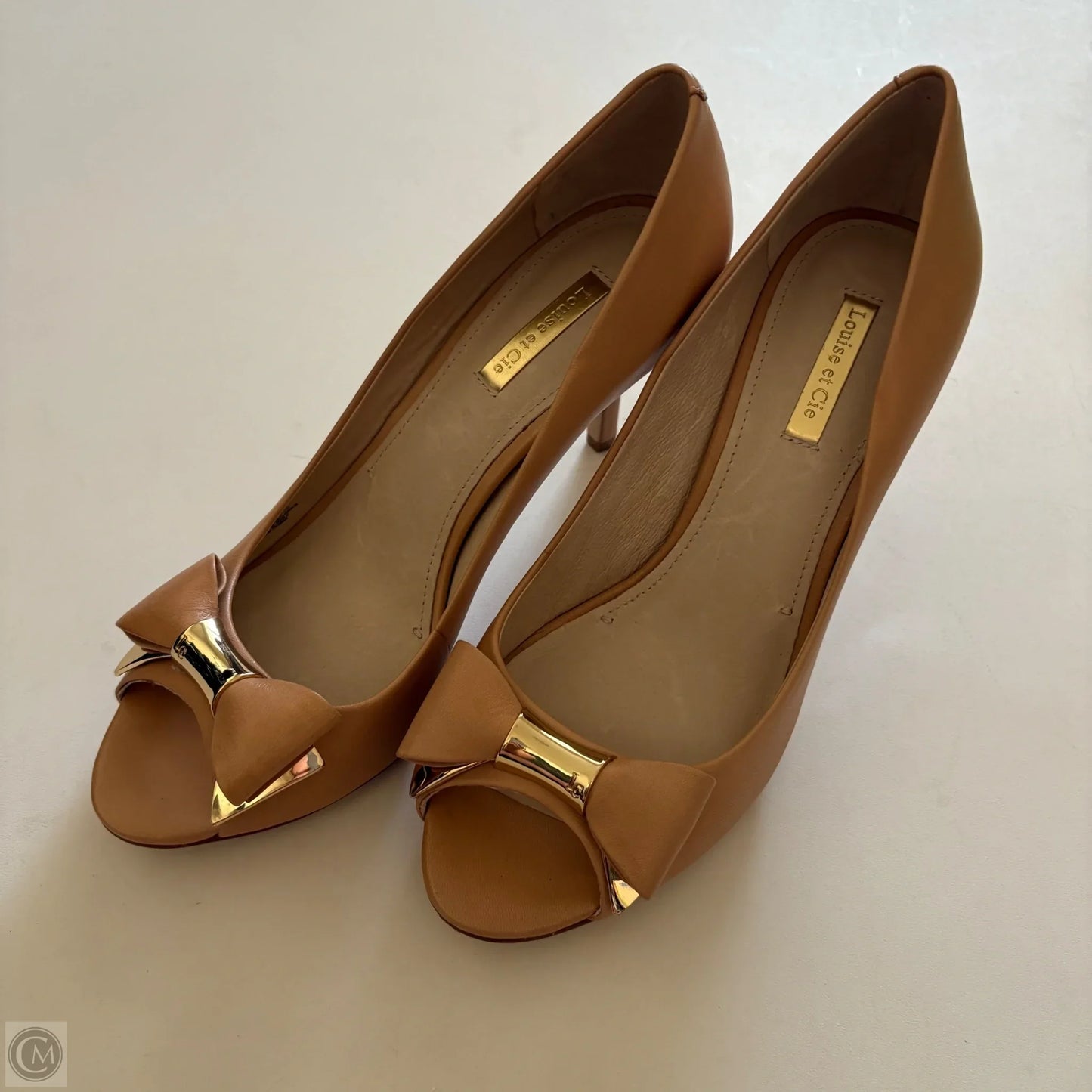 Shoes Heels Stiletto By Louise Et Cie In Tan, Size: 8.5