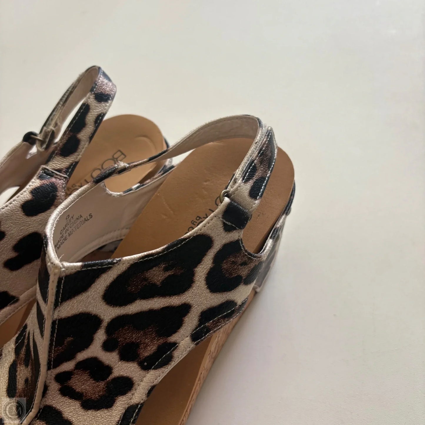 Shoes Heels Wedge By BOUTIQUE BY CORKYS In Animal Print, Size: 9