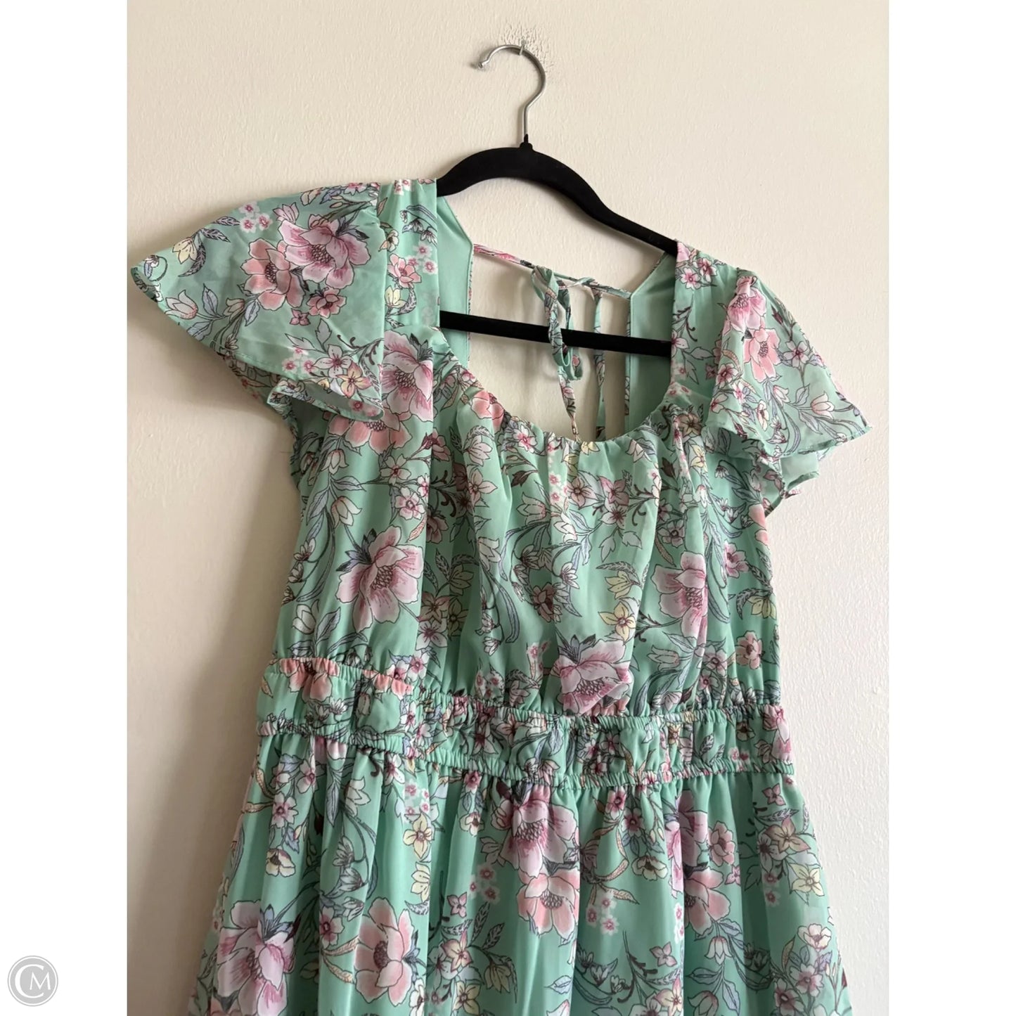 Dress Party Short By As U Wish In Floral Print, Size: Xl
