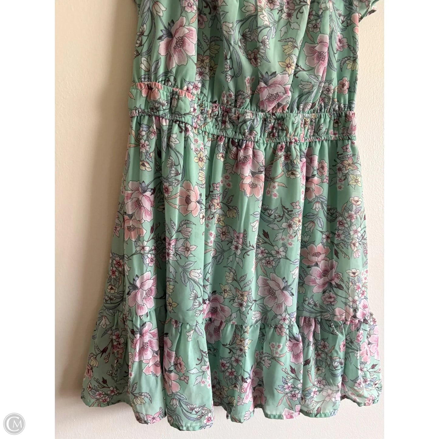 Dress Party Short By As U Wish In Floral Print, Size: Xl