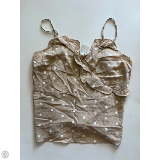 Top Sleeveless By Old Navy In Polkadot Pattern, Size: L