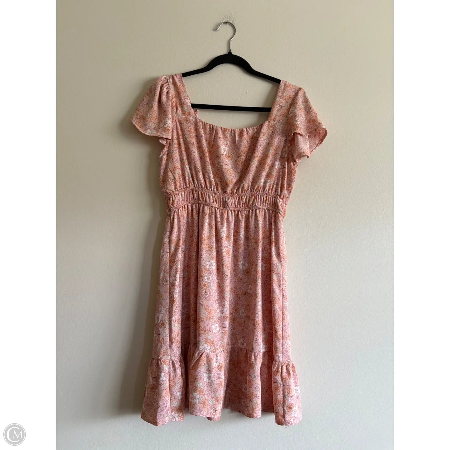 Dress Casual Short By Pink Rose In Pink, Size: S