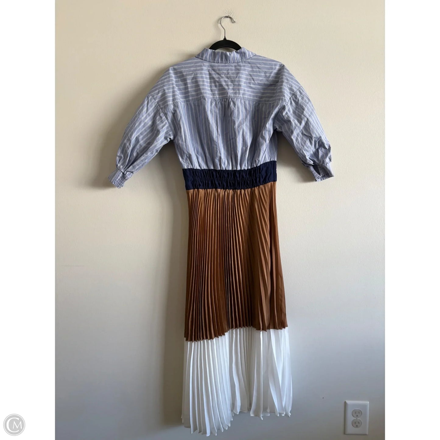 Dress Casual Maxi By Anthropologie In Striped Pattern, Size: Sp