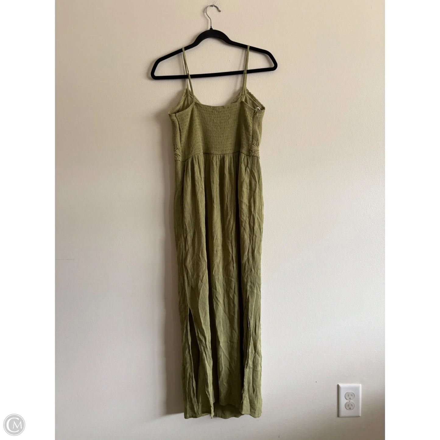 Dress Casual Maxi By No Boundaries In Green, Size: L