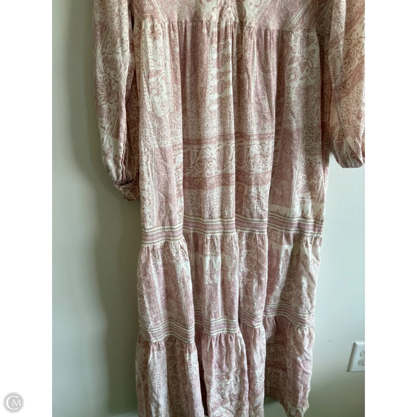 Dress Casual Maxi By Wonderly In Pink, Size: L