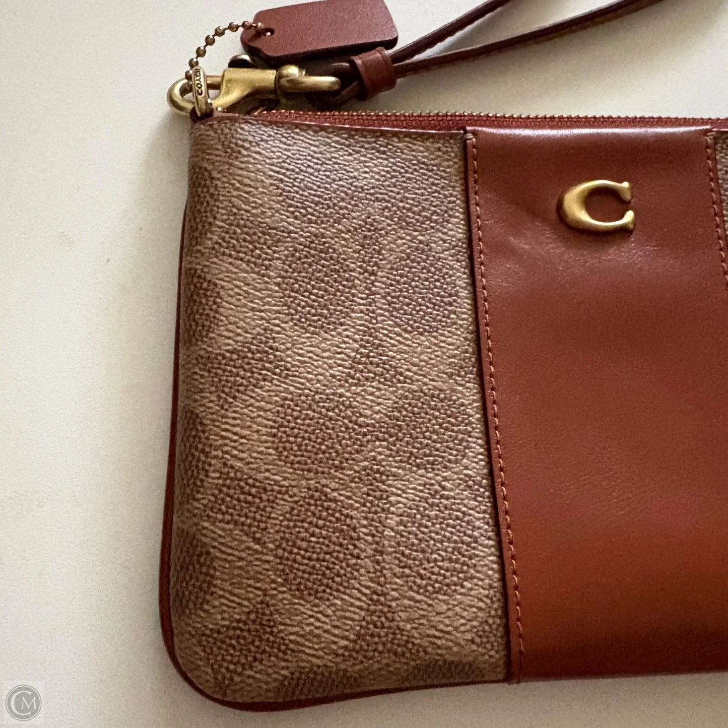 Wristlet Designer By Coach, Size: Small