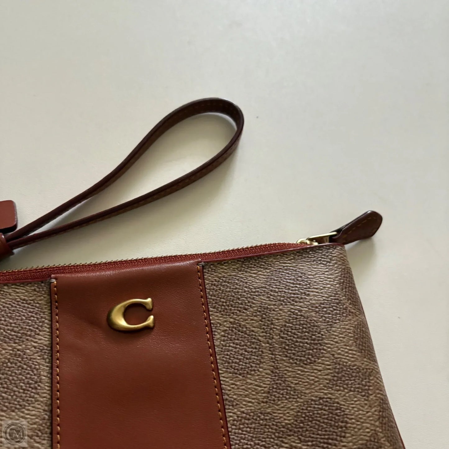 Wristlet Designer By Coach, Size: Small