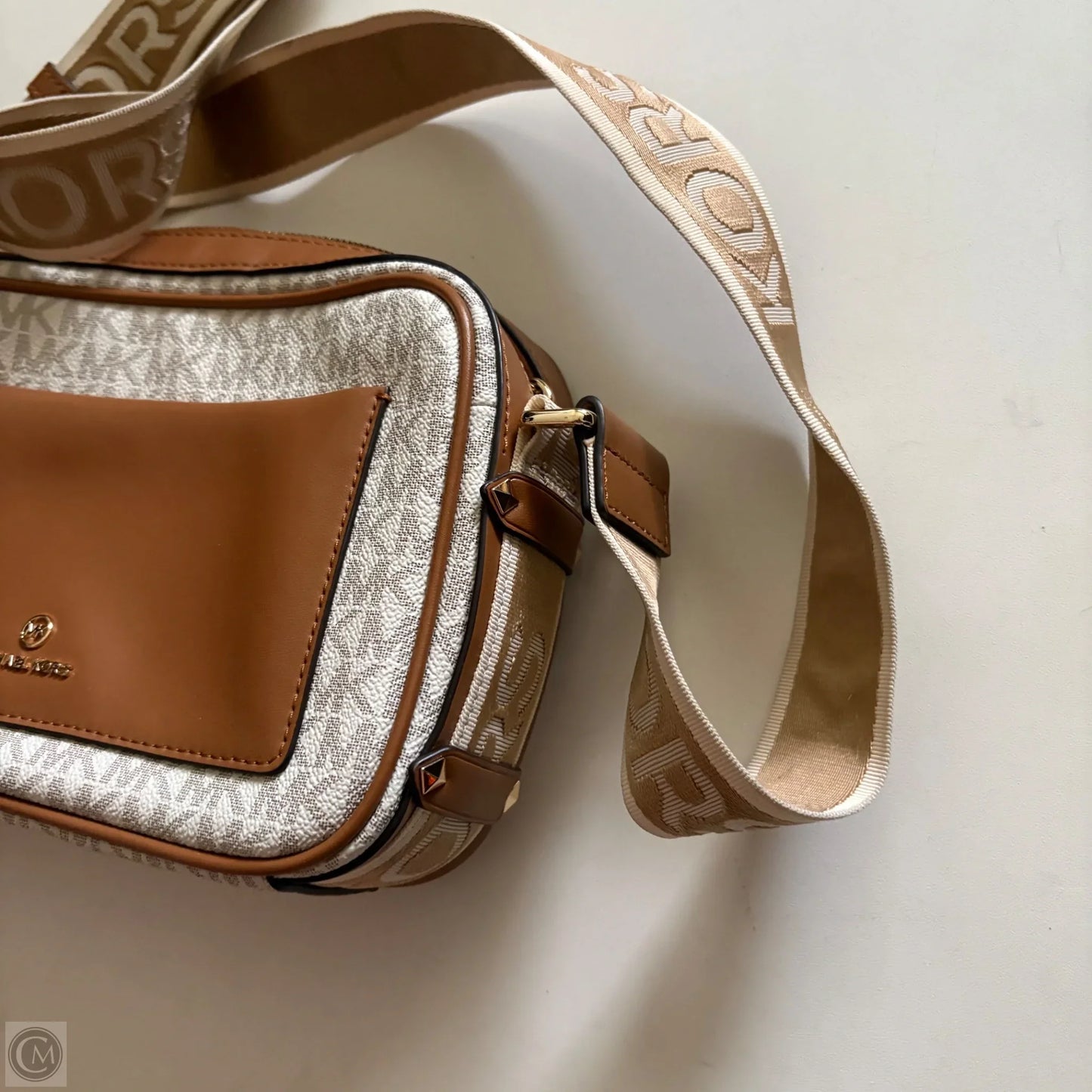 Crossbody Designer By Michael Kors, Size: Medium