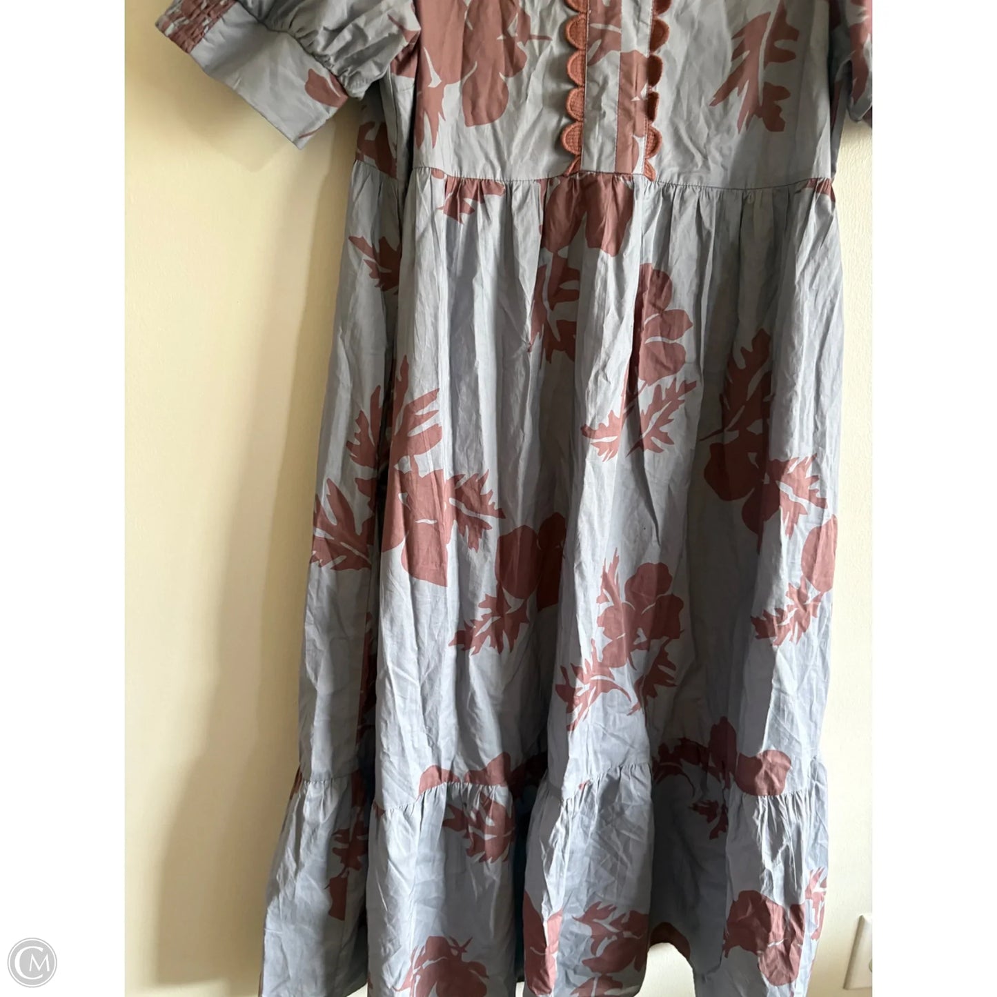 Dress Casual Maxi By Entro In Blue, Size: L