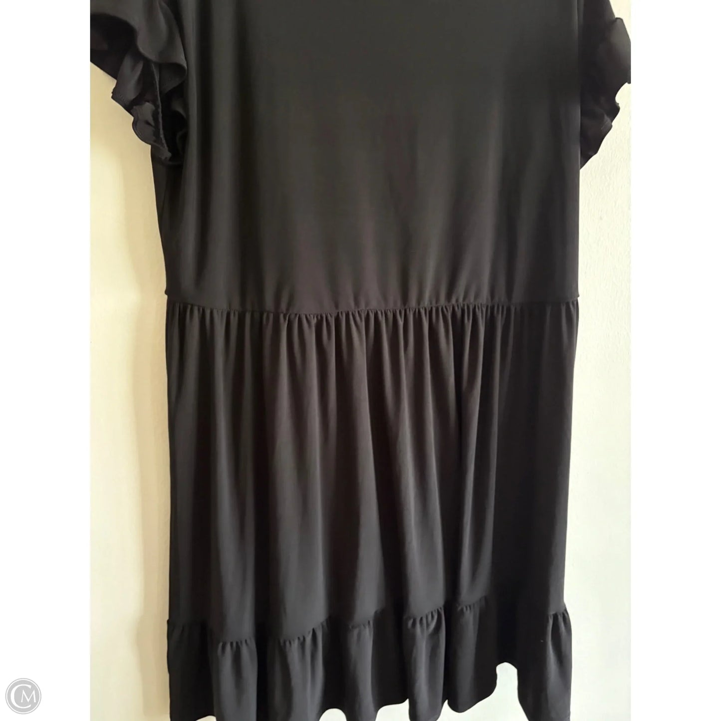 Dress Casual Midi By Express In Black, Size: Xl