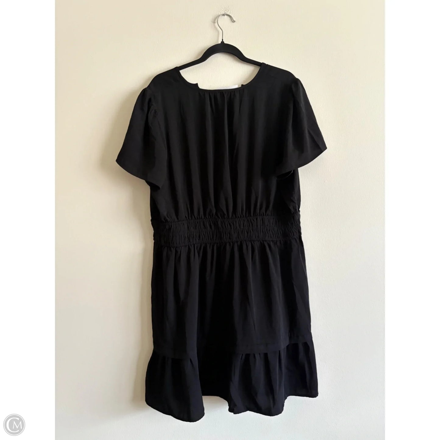 Dress Casual Midi By Express In Black, Size: Xl